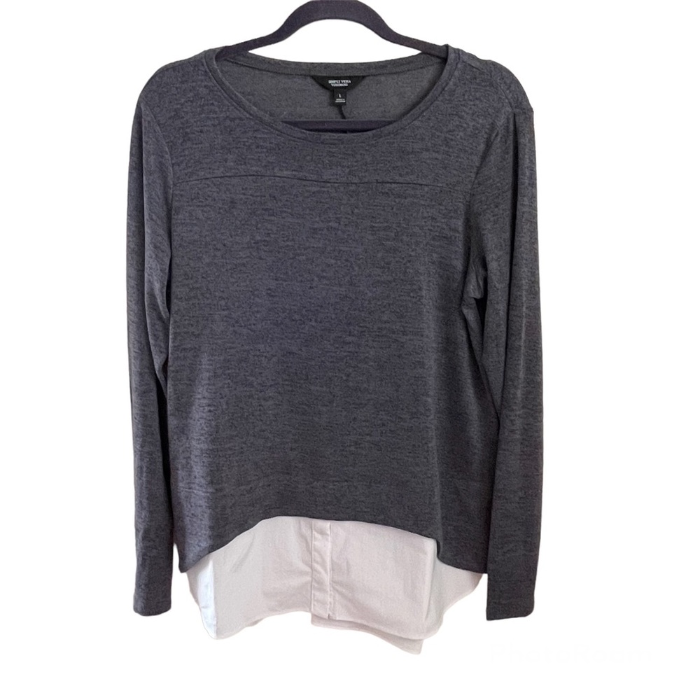 Simply Vera Vera Wang Knit Blouse - L